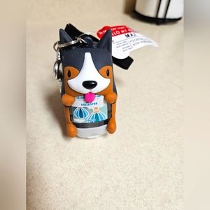 Doggie poopie and hand sanitizer holder